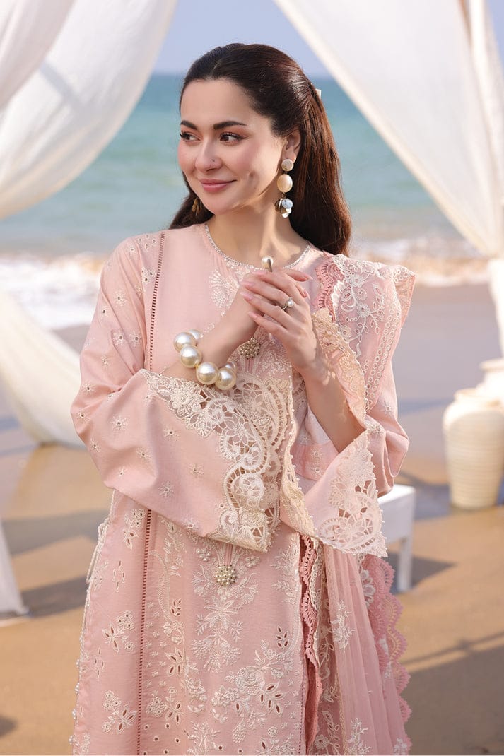 Embroidered Dhanak 3-Piece Suit with Embroidered Shawl BL-094 - product photo 2