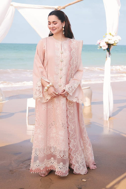 Embroidered Dhanak 3-Piece Suit with Embroidered Shawl BL-094 - product photo 1