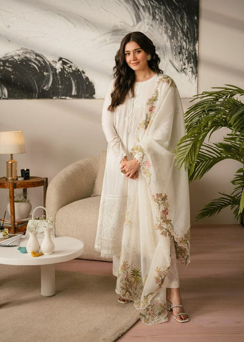 Embroidered Dhanak 3-Piece Suit with Embroidered Shawl BL-095 - product photo 1